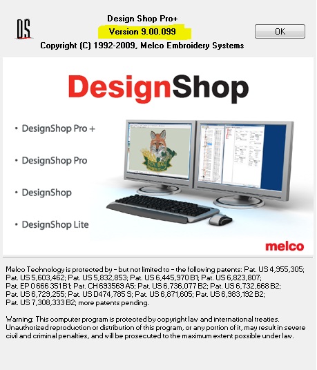 melco design shop software v7